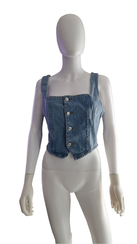 Denim vest