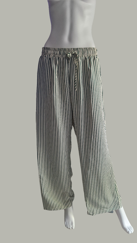 Striped trousers