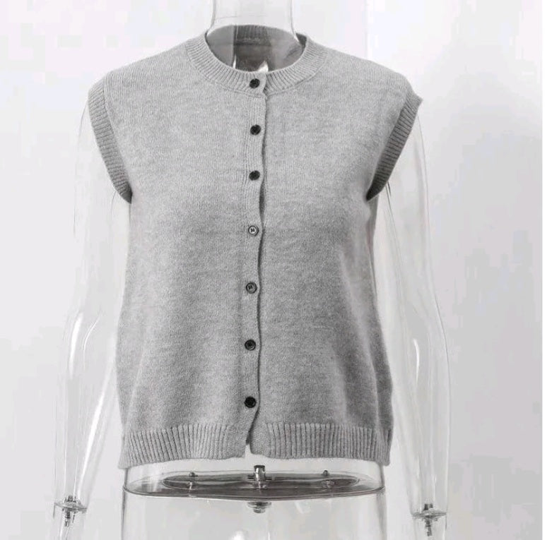 Knit cardigan